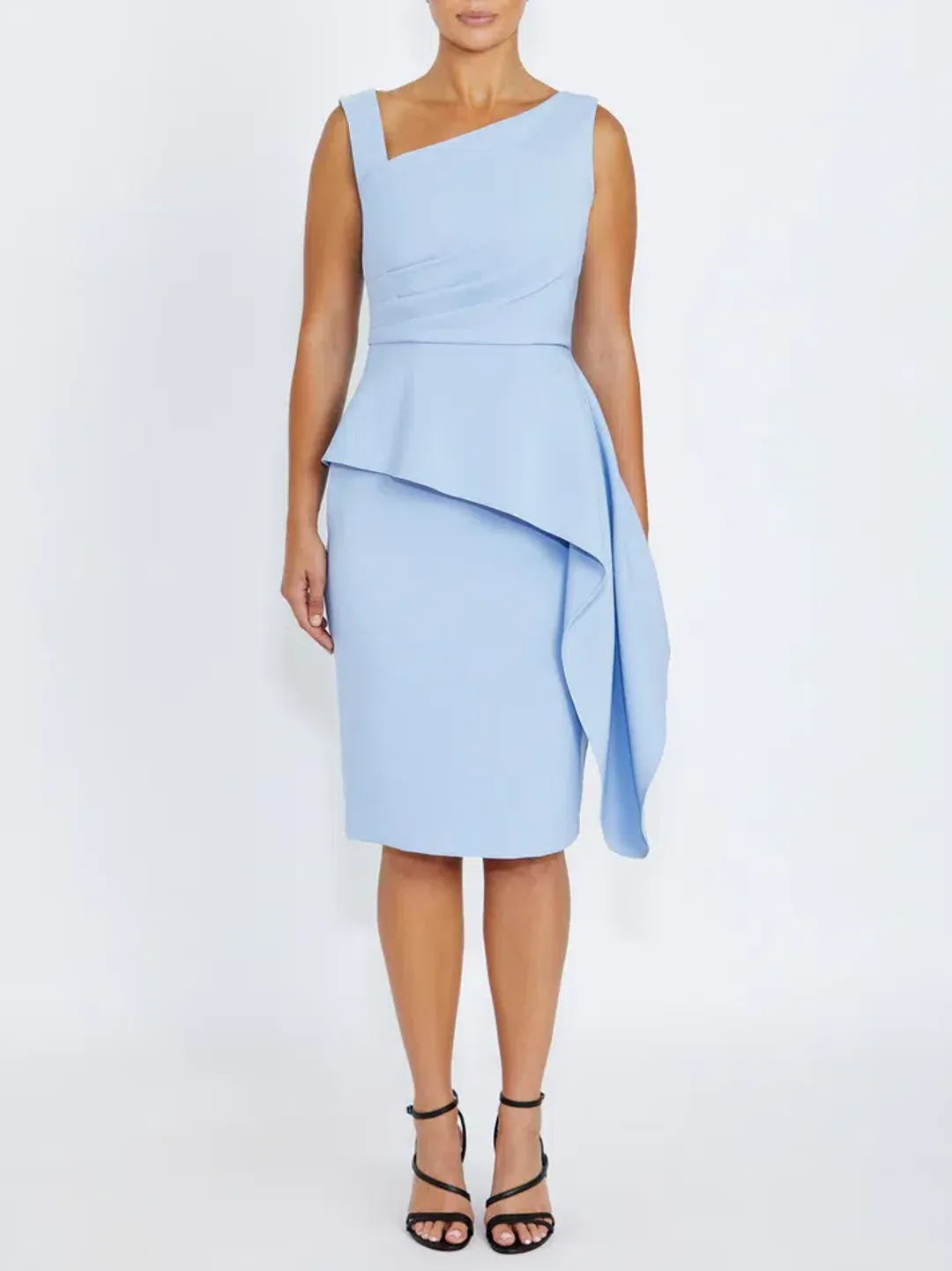 Anthea Crawford Marcia Dress Blue Size 12 for rent on The Volte - main image