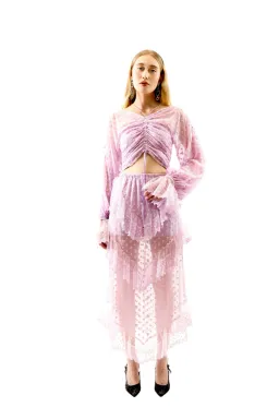 ALICE by Alice McCall Petra Crop Top Lavender Size 12 for rent on The Volte - image 1