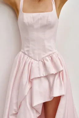 Aje Alani Gown Pink Size AU 14 for rent on The Volte - image 6