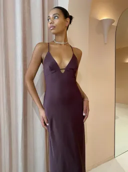 Manning Cartell Time To Shine Slip Dress in Truffle Size AU6 for rent on The Volte - image 10