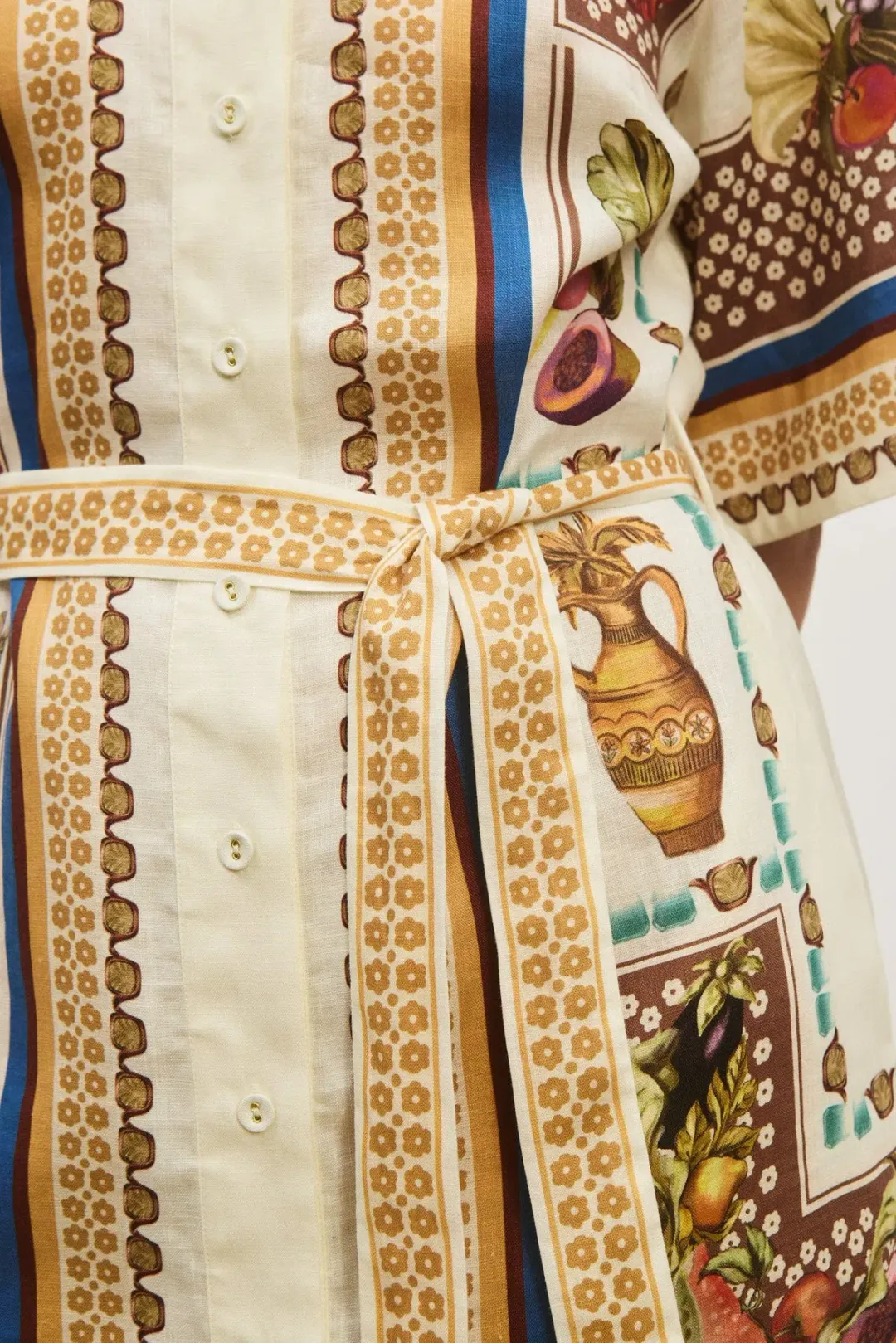 Alemais Mercado Mini Dress Multicolour Size AU 14 for rent on The Volte - main image