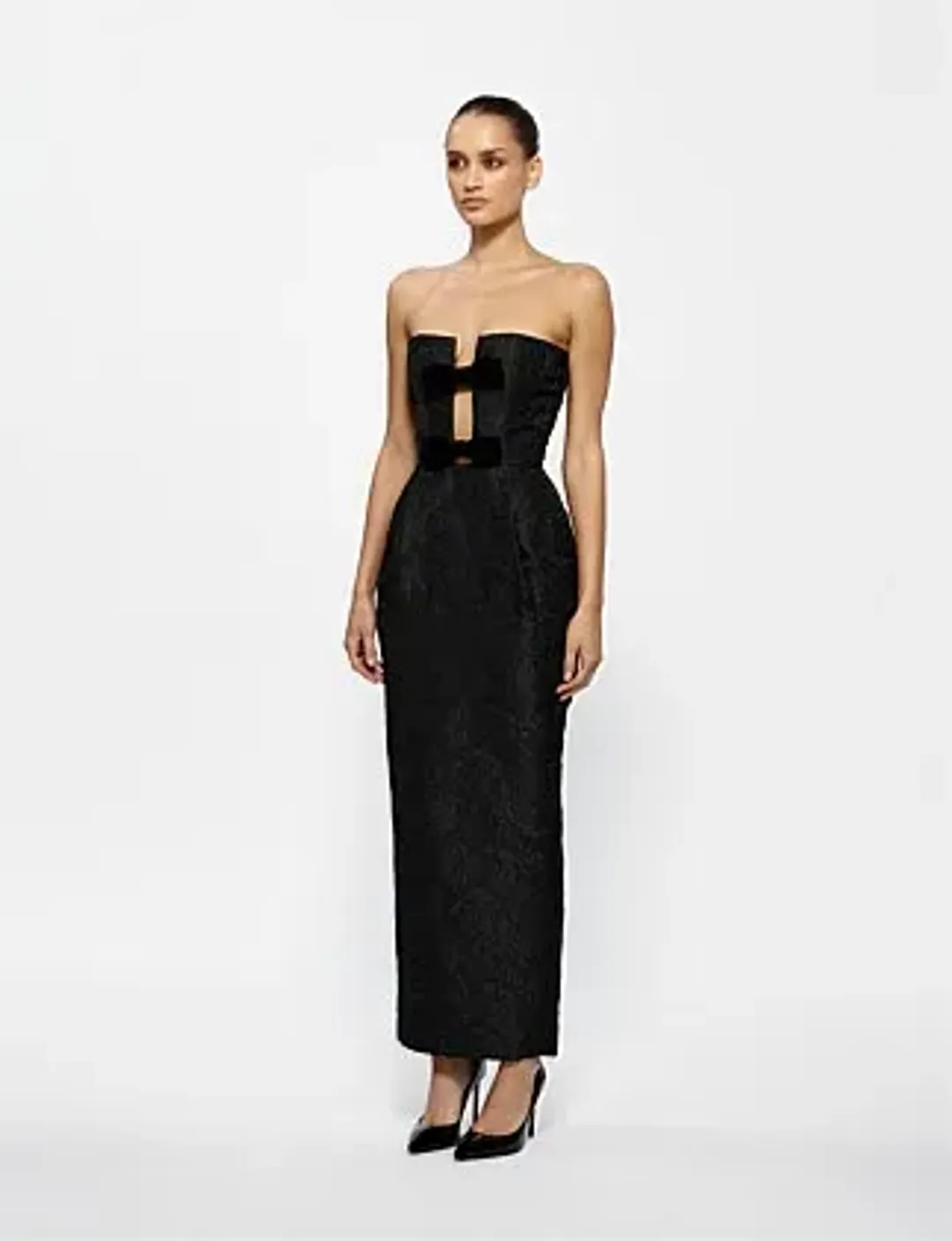Effie Kats KIERA DRESS Black Size 8 for rent on The Volte - main image