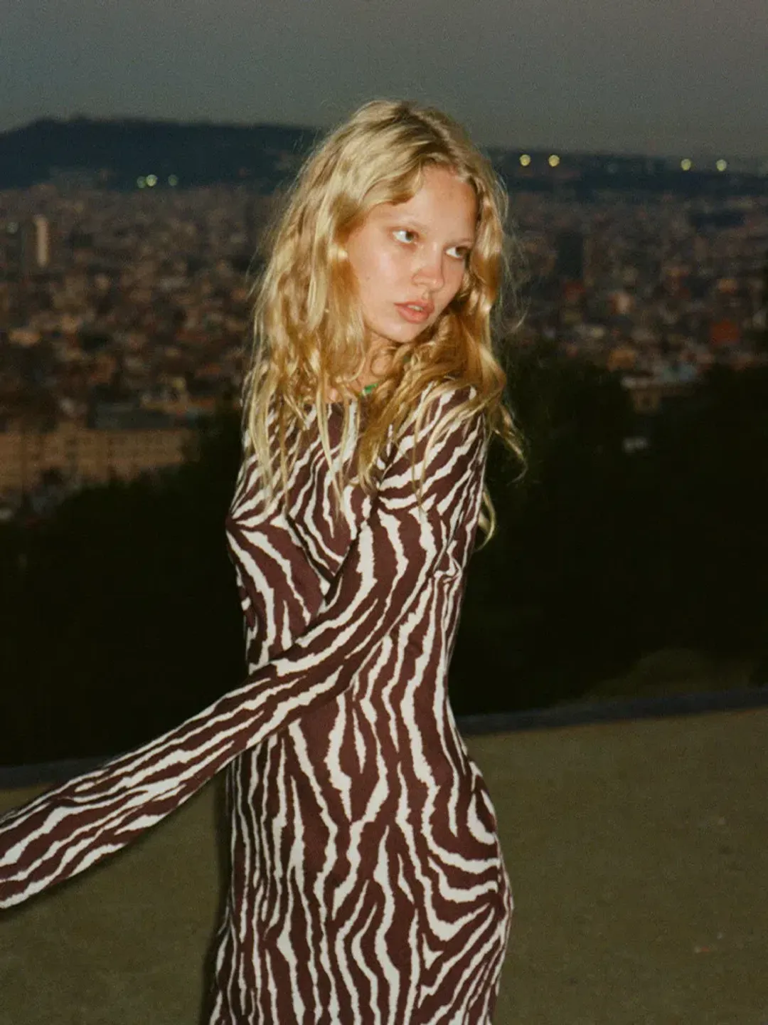 Realisation Par Gia Dress in Animal Print Size 6 for rent on The Volte - main image