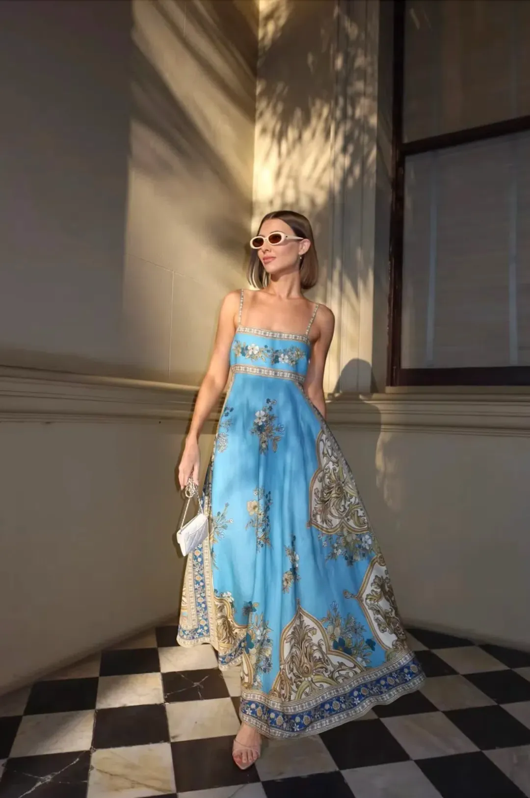 Alemais x La Sirena Exclusive Cassie Sundress Size 12 for rent on The Volte - main image