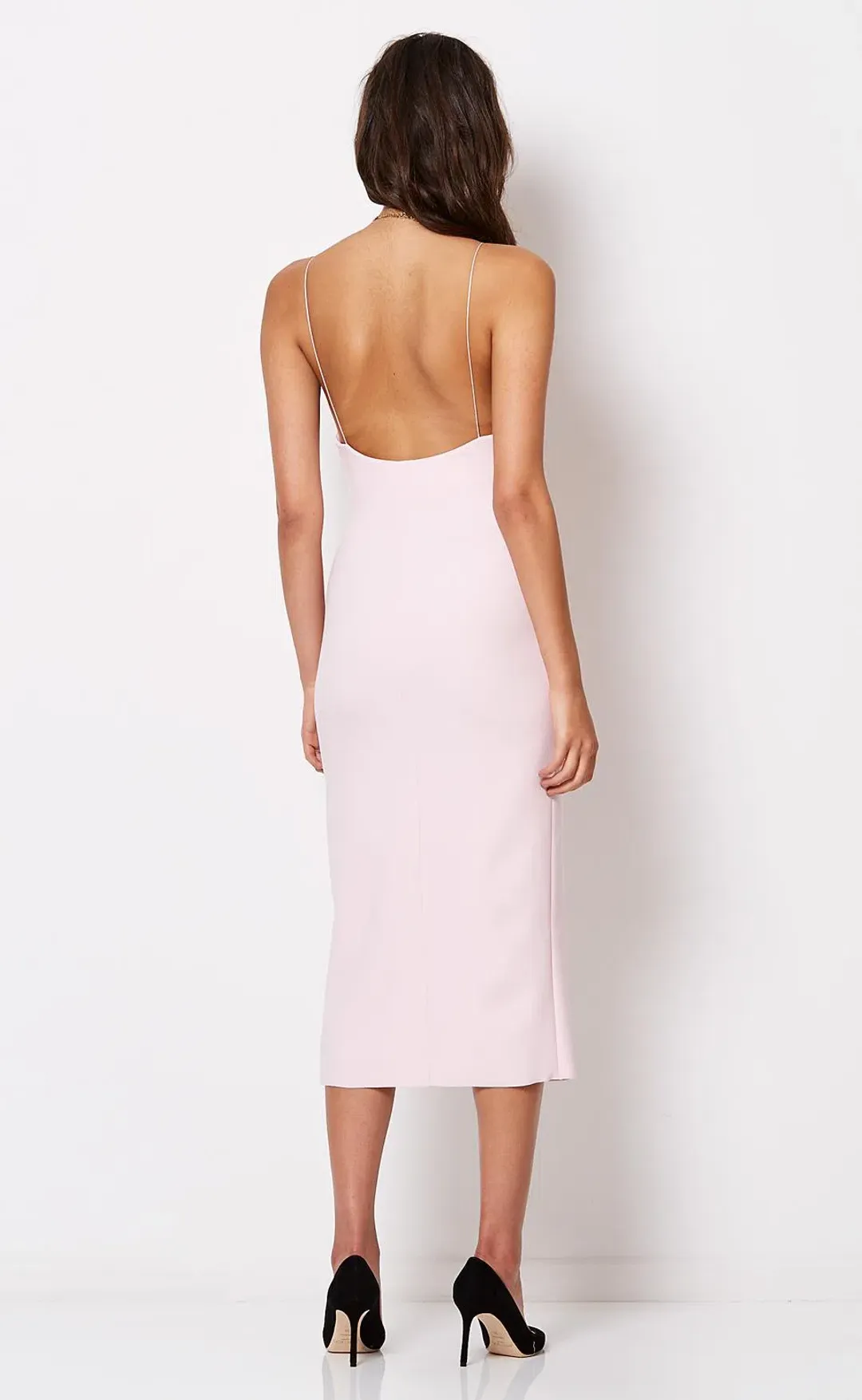 Bec & Bridge Cindy Midi Dress Pink Size 6 for rent on The Volte - main image