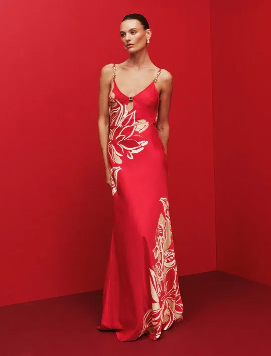 Rebecca Vallance Tallara Maxi Dress Size 10 for rent on The Volte - main image