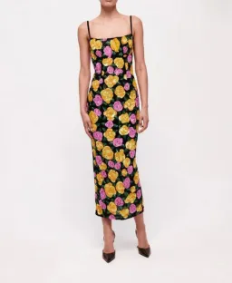 Rachel Gilbert Dallas Midi Dress Floral 4/AU14 for rent on The Volte - image 1