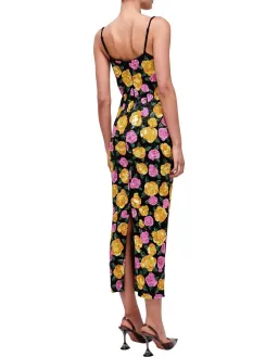 Rachel Gilbert Dallas Midi Dress Floral 4/AU14 for rent on The Volte - image 4