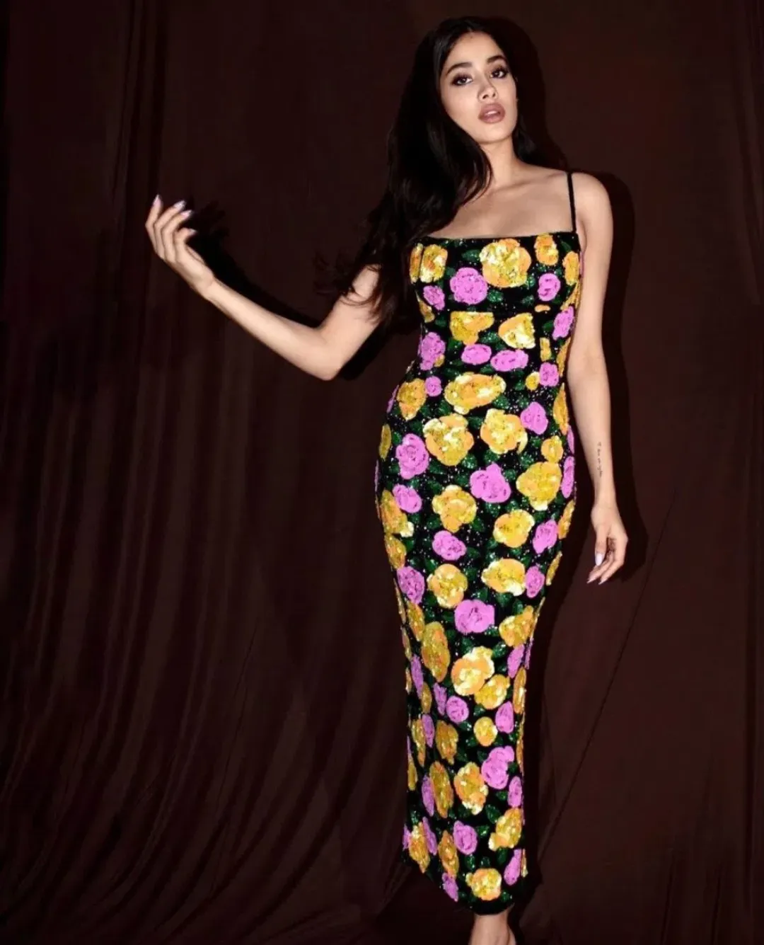 Rachel Gilbert Dallas Midi Dress Floral 3/AU12 for rent on The Volte - main image