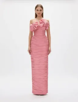 Rachel Gilbert Jensen Gown Pink 3/AU12 for rent on The Volte - image 1