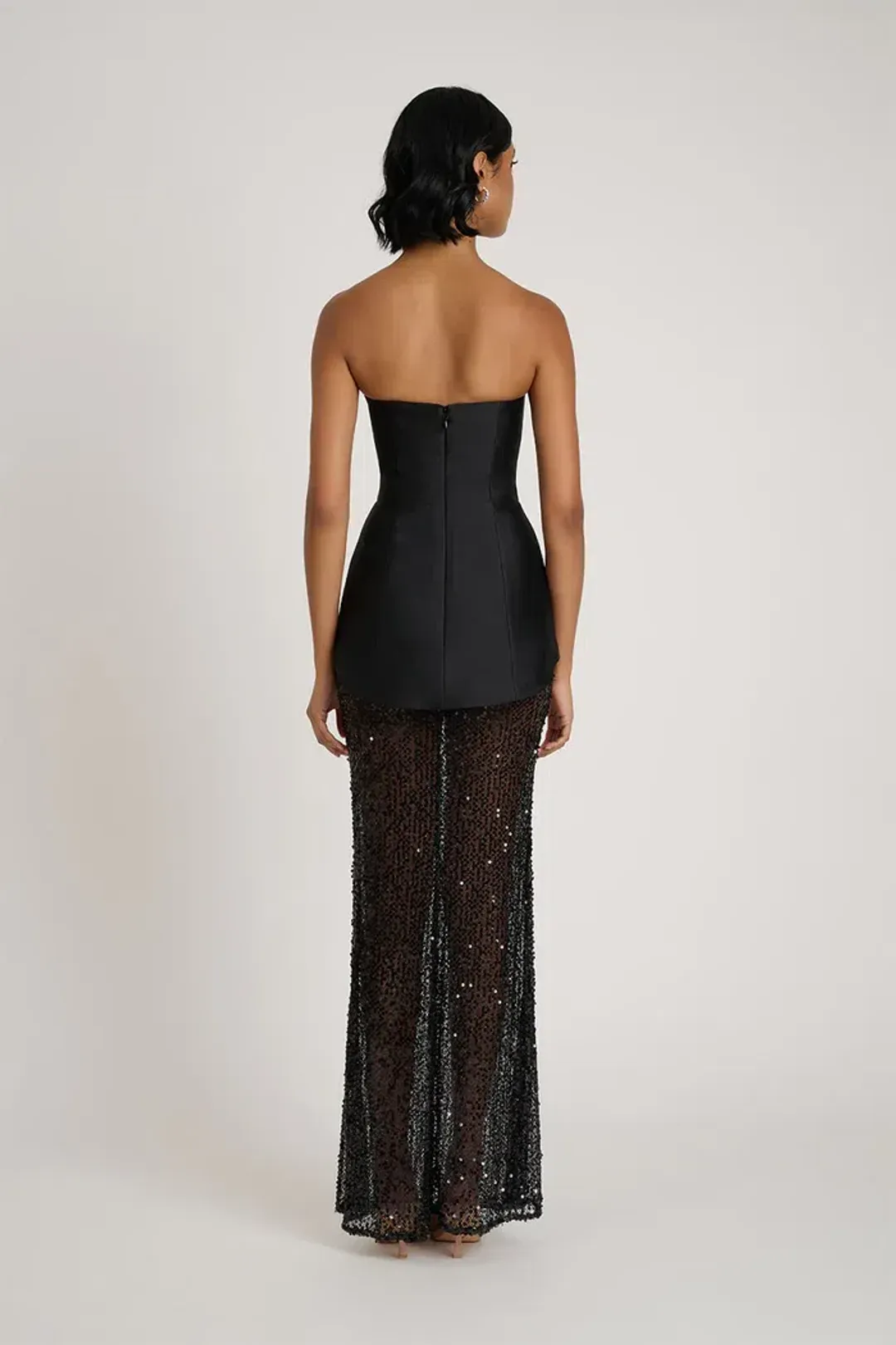 Eliya The Label Nerissa Maxi Dress Size Black M/AU 10 for rent on The Volte - main image