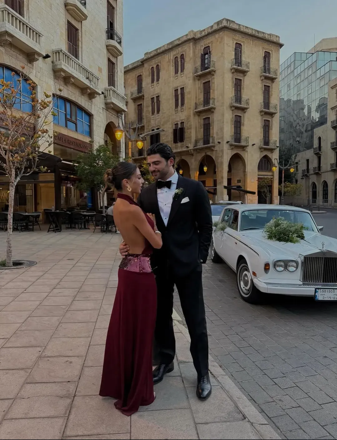 Ance Gria Adele Gown Wine Size S / AU 8 for rent on The Volte - main image