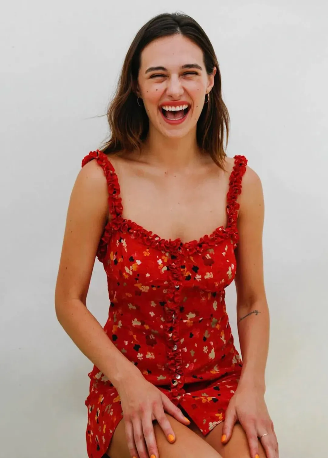 Realisation Par The Julia in Rouge Fleur Size M/AU 10 for rent on The Volte - main image