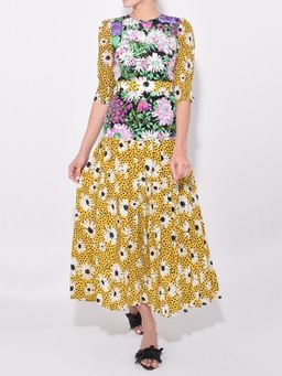 Rixo London Leopard Daisy Retro Dress Print Size 6 for rent on The Volte - image 2