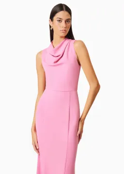 Elliat Jamie Midi Dress in Pink Size 6 for rent on The Volte - image 4
