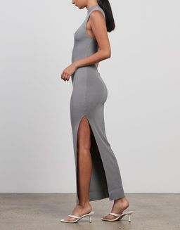 Bec & Bridge Harper Knit Midi Dress - Storm for rent on The Volte - image 1