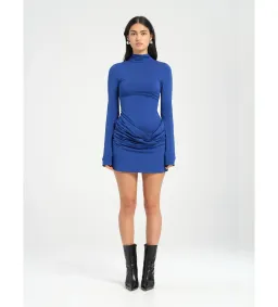 BENNI Veda Mini Dress Cobalt Blue Size AU 12 for rent on The Volte - image 1