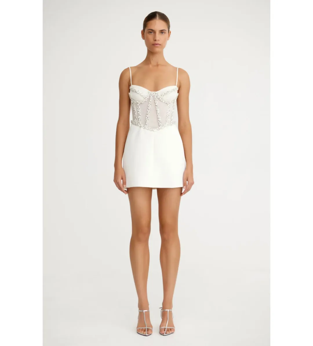 Significant Other Kimberley Micro Mini Dress White 8 for rent on The Volte - main image