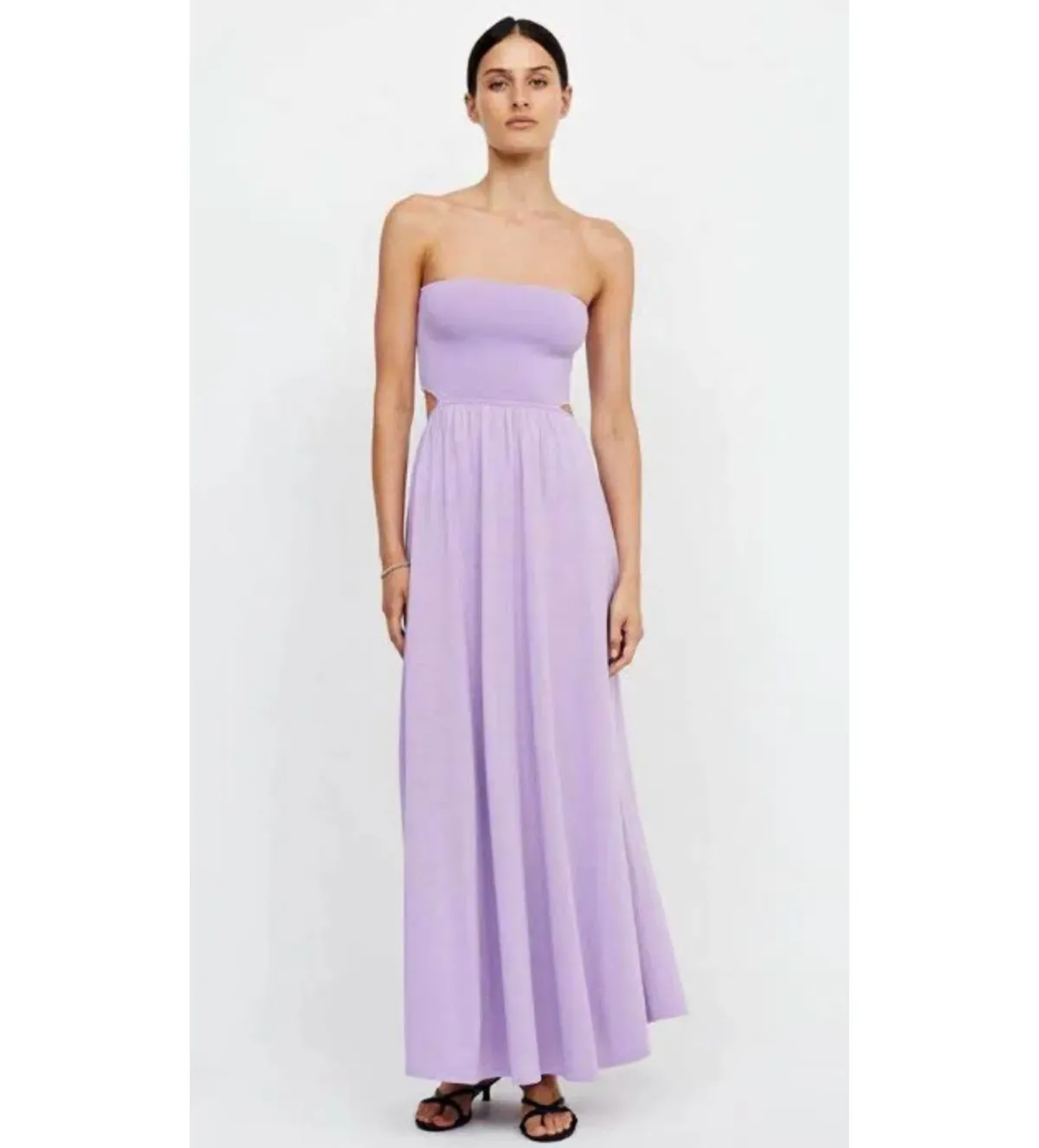 Bec & Bridge Miranda Knit Dress in Lilac Size M/AU 10 for rent on The Volte - main image