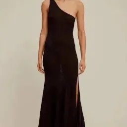 Venroy One Shoulder Maxi Dress Black Size M / AU 10 for rent on The Volte - image 1