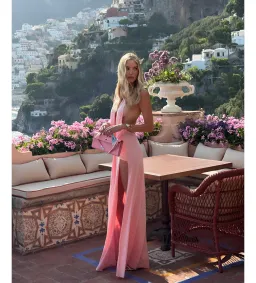 Natalie Rolt Winona Gown Blossom Pink Size 8 for rent on The Volte - image 7