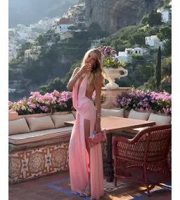 Natalie Rolt Winona Gown Blossom Pink Size 10 for rent on The Volte - image 2