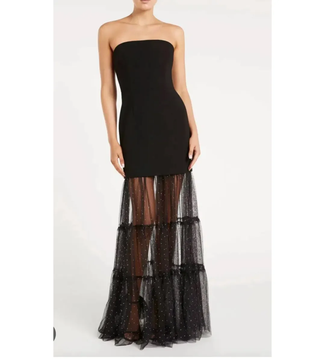 Rebecca Vallance Alyssa Gown Black Size 6 for rent on The Volte - main image