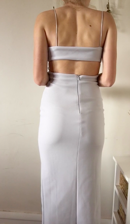 Bec & bridge amelie cut out midi dress size 6 for rent on The Volte - image 4