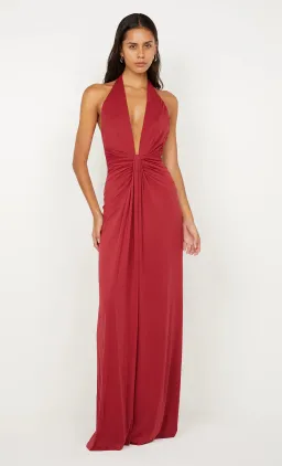 Bec & Bridge Susie Plunge Maxi Cherry Size AU 6 for rent on The Volte - image 1