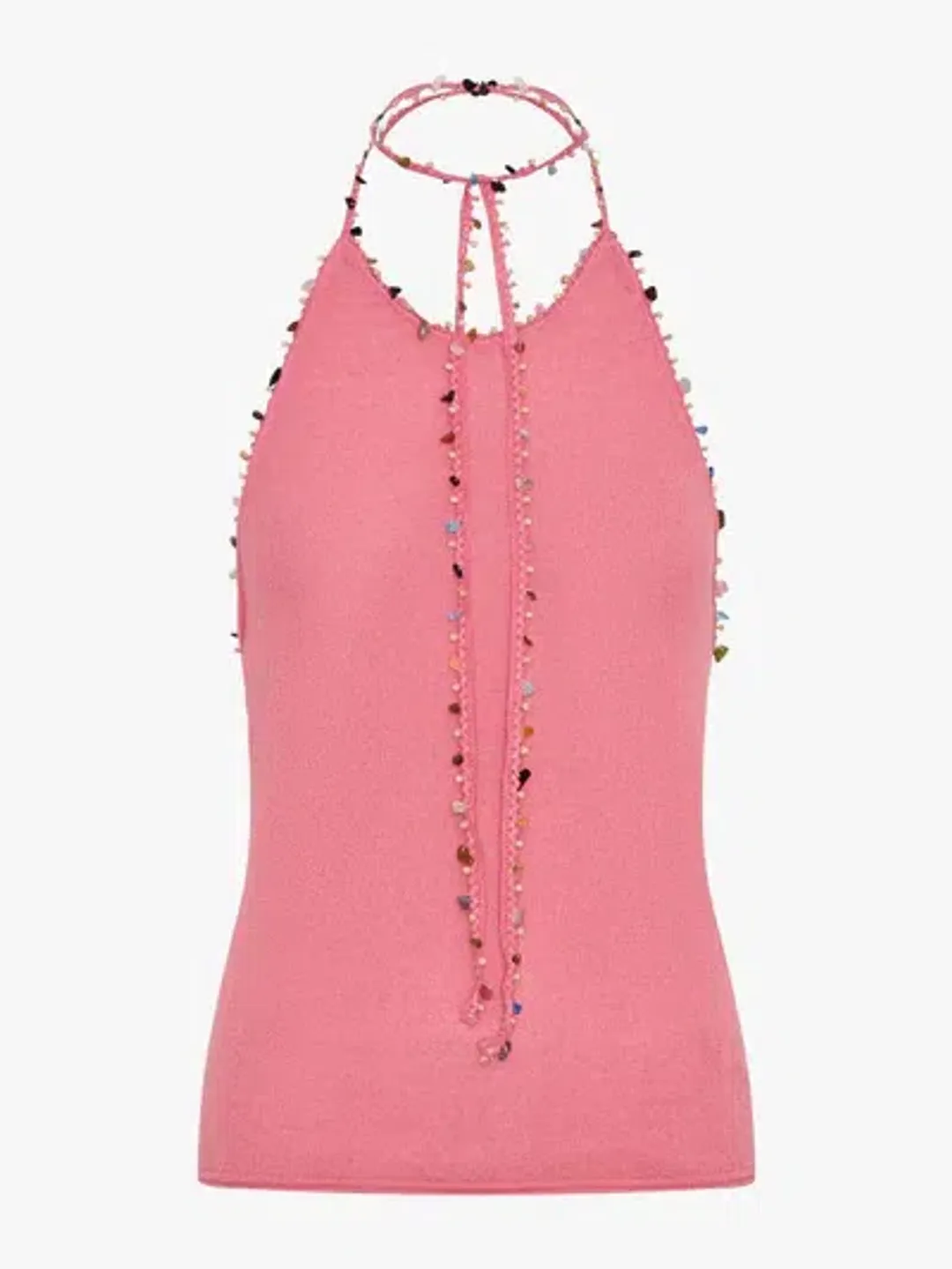 Beach Quartz Halter Tank | Christopher Esber for rent on The Volte - main image