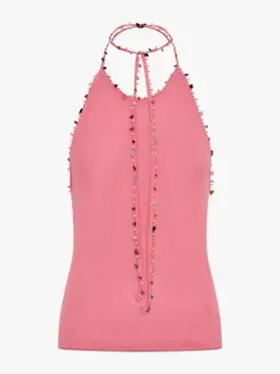 Beach Quartz Halter Tank | Christopher Esber for rent on The Volte - image 3