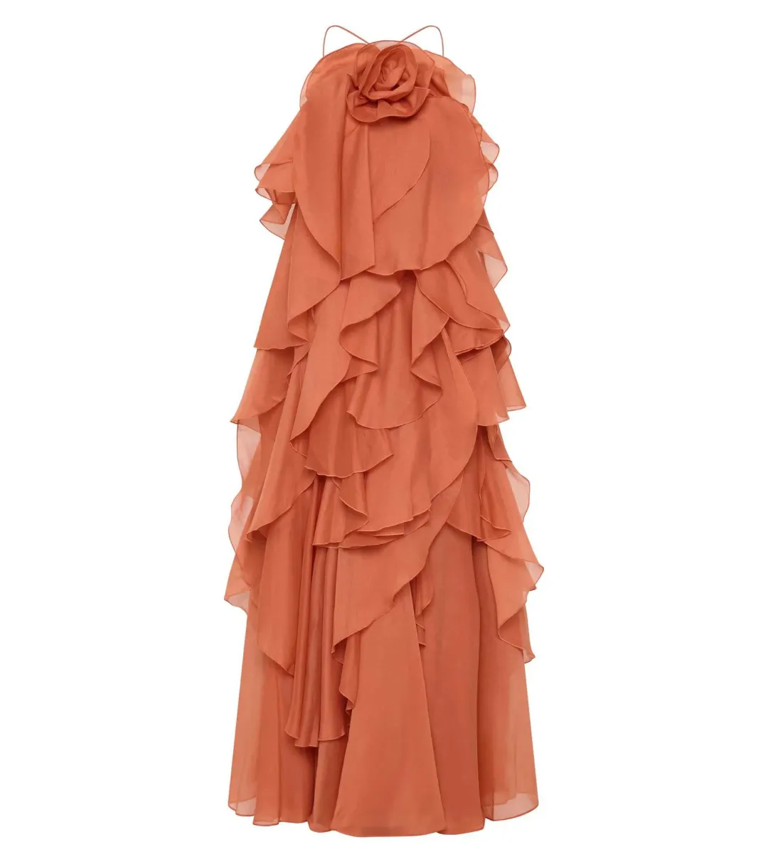 Aje Pandorea Layered Maxi Dress - Size 12 for rent on The Volte - main image