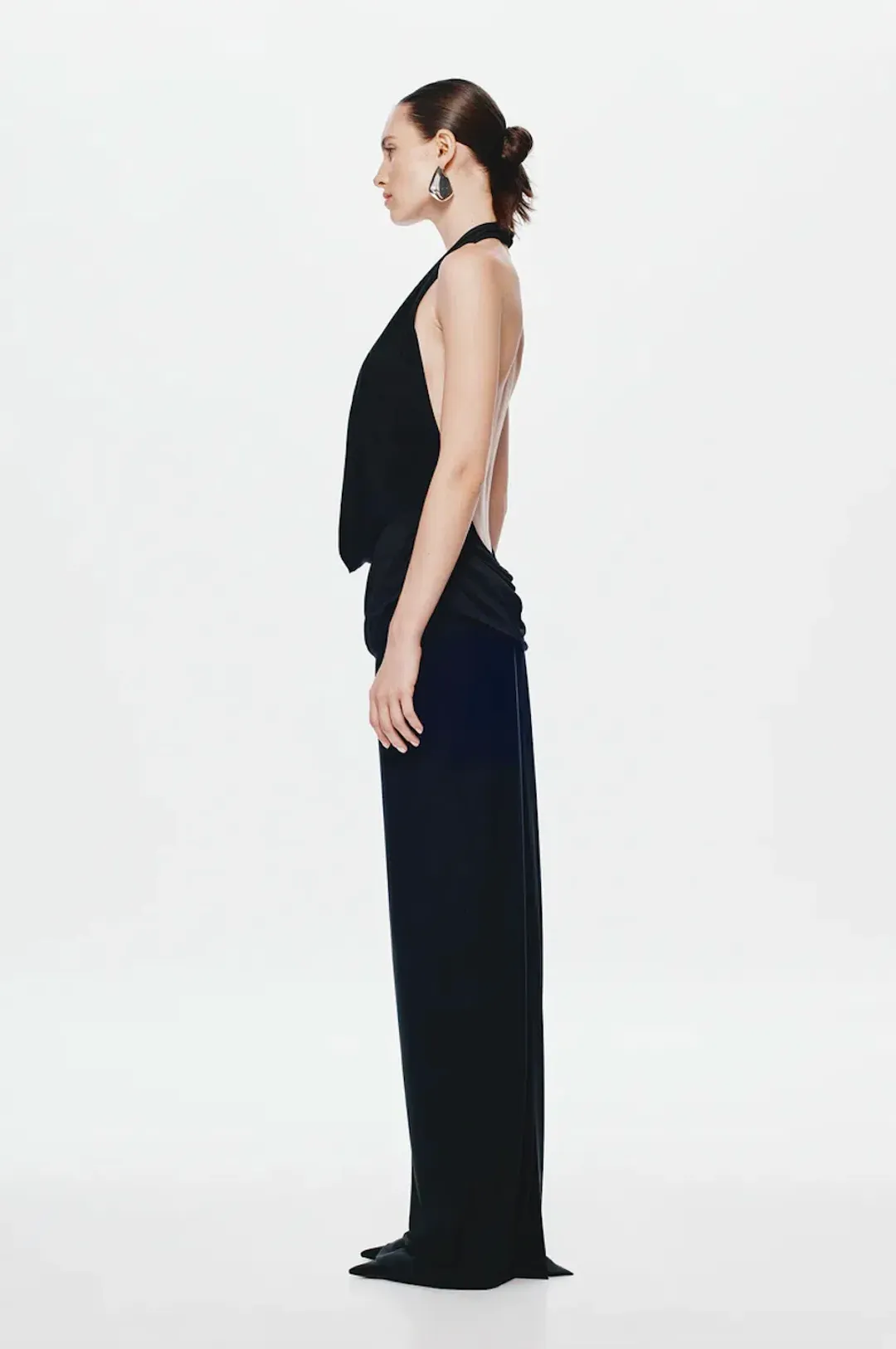 Misha The Vanessa Jersey Dress Black Size XS / AU 6-8 for rent on The Volte - main image