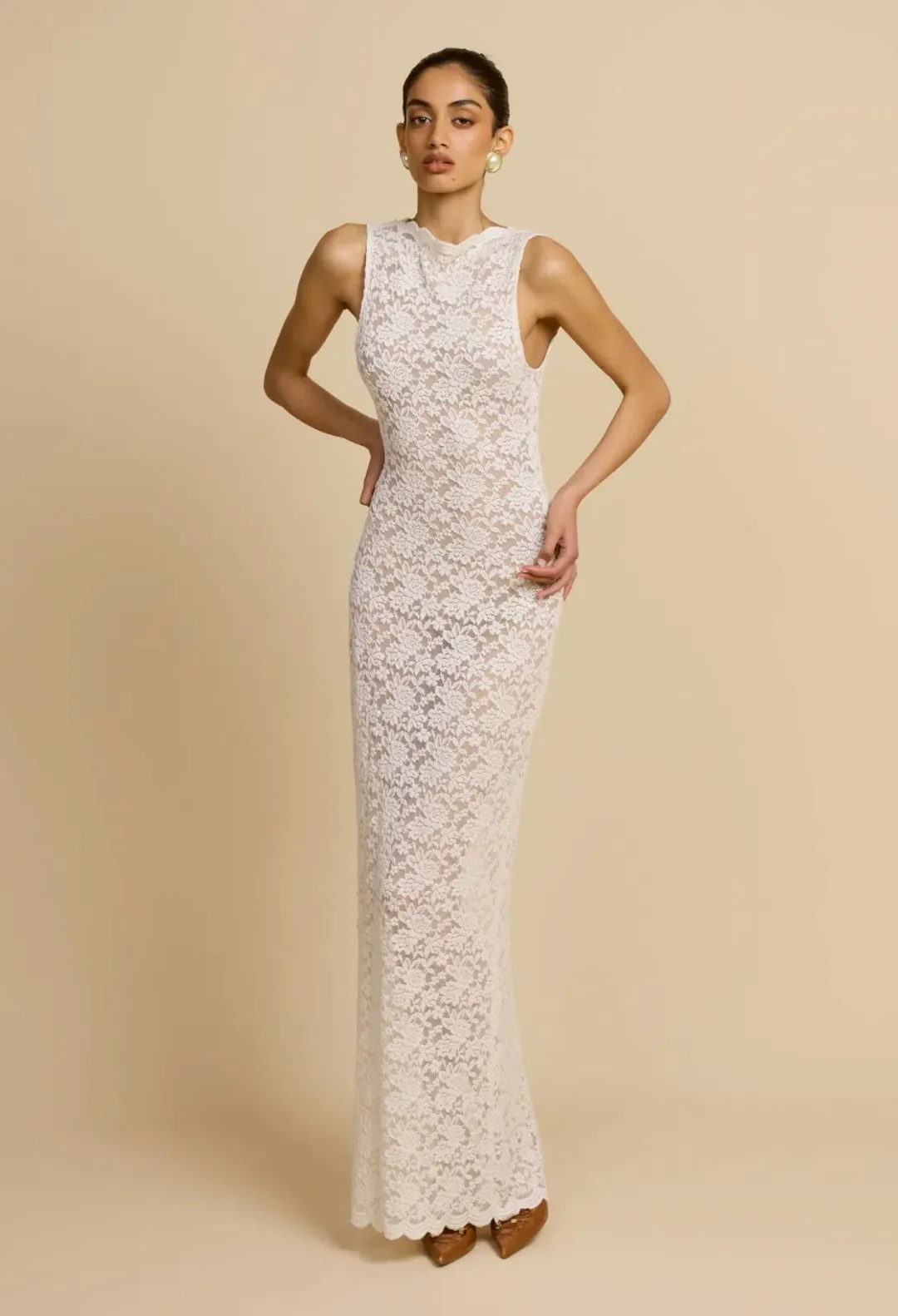 ARCINA ORI MAXI MIREILLE DRESS SIZE XS for rent on The Volte - main image