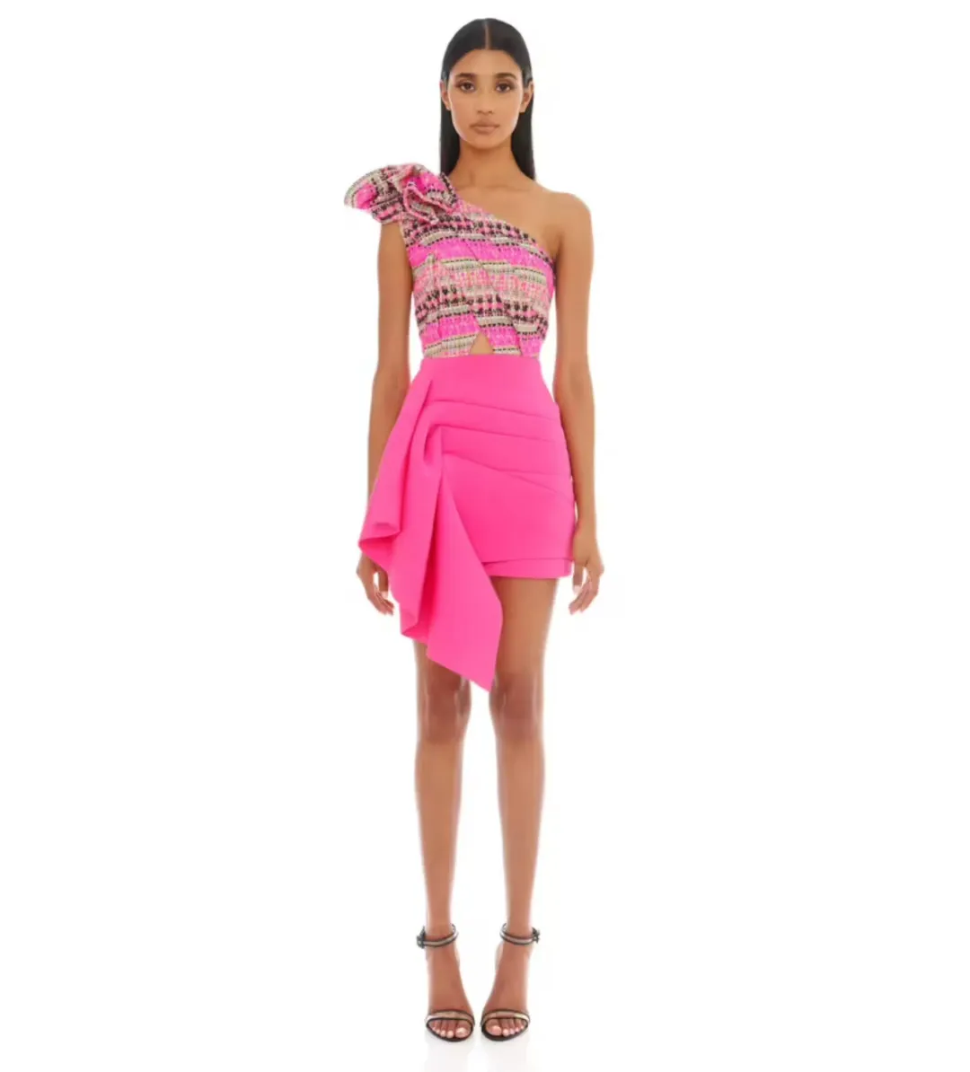 Eliya The Label Jacinta Dress Pink Size M / AU 10 for rent on The Volte - main image