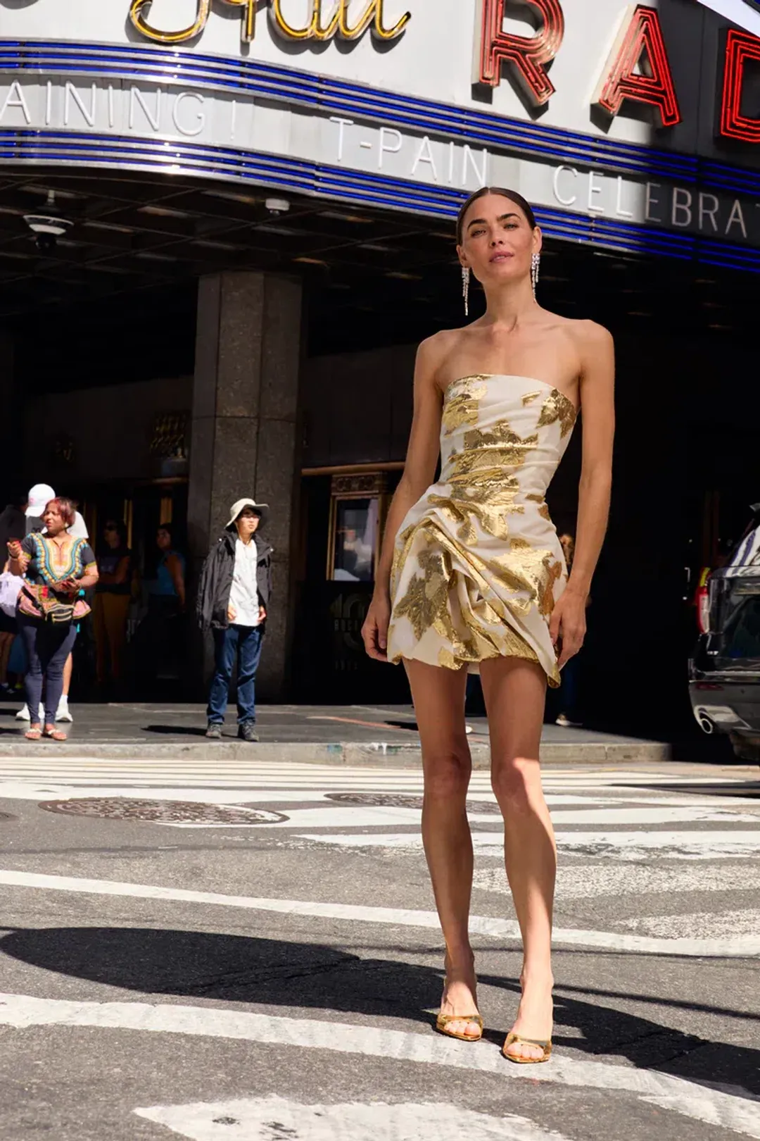 Manning Cartell Paved With Gold Bubble Dress Size 8 for rent on The Volte - main image