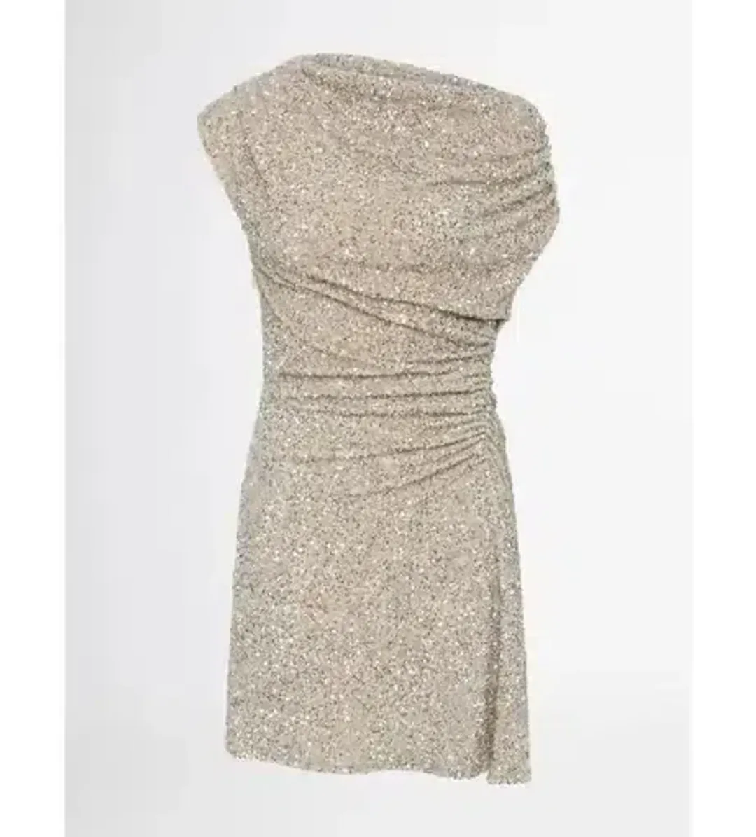 Sheike Glimmer Dress Silver Gold AU 6 for rent on The Volte - main image