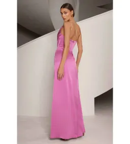 Elle Zeitoune Eleanor Maxi Dress in Orchid Pink Size	8 for rent on The Volte - image 2