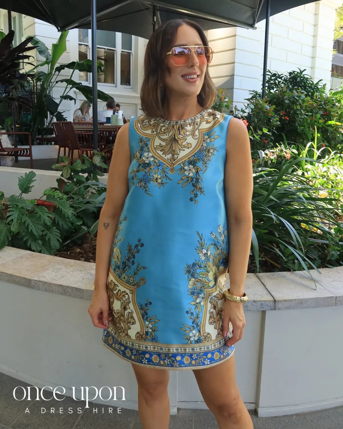 Alemais Cassie Exclusive Mini Dress Print Size 12 for rent on The Volte - main image