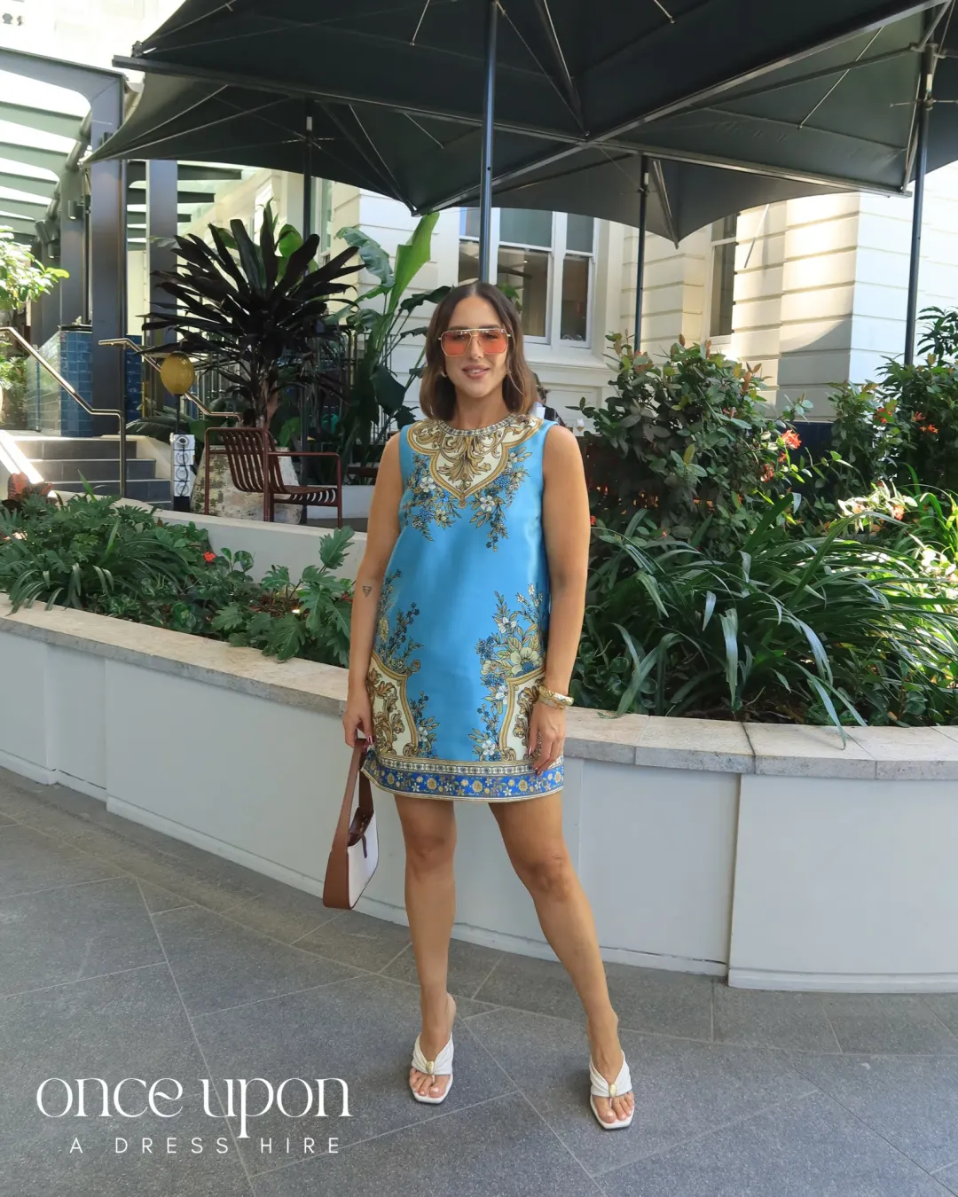 Alemais Cassie Exclusive Mini Dress Print Size 12 for rent on The Volte - main image