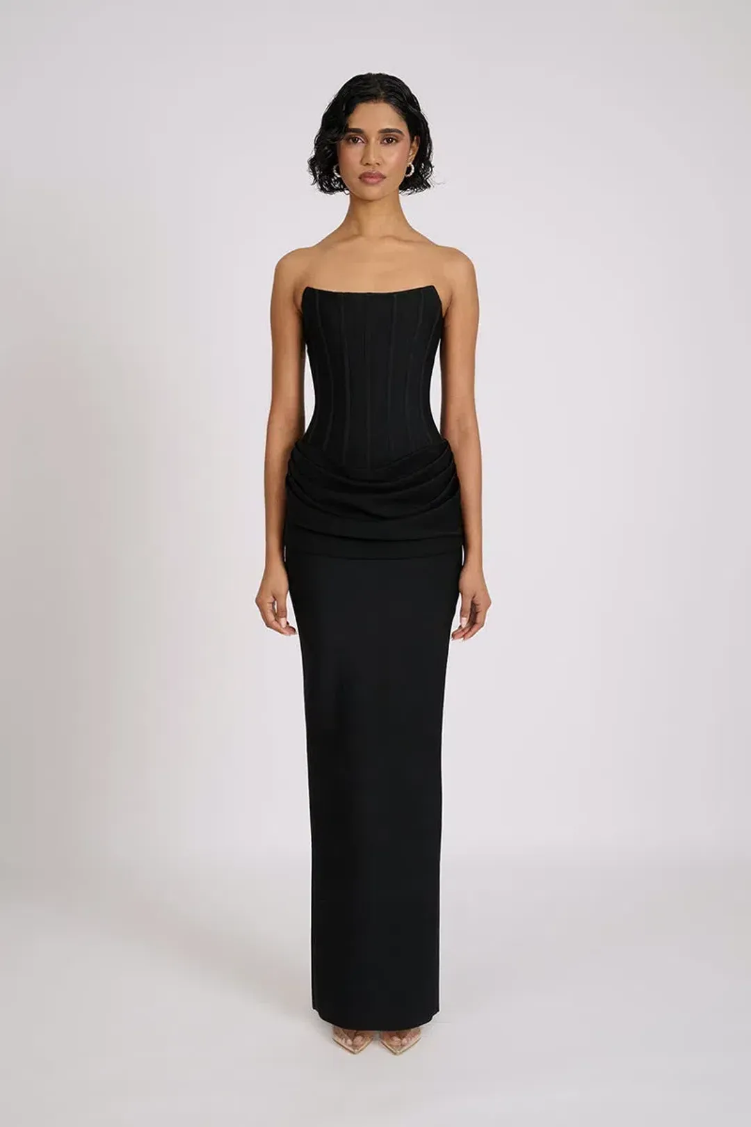 Eliya The Label Hilda Maxi Gown Black Size XS / AU 6 for rent on The Volte - main image