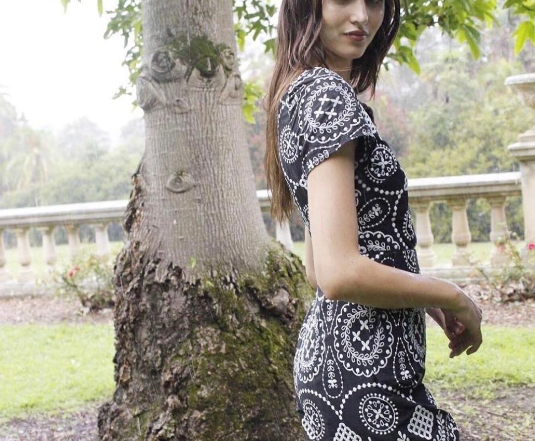 Black white size 12 Alice Mccall Crave you jumpsuit  for rent on The Volte - main image