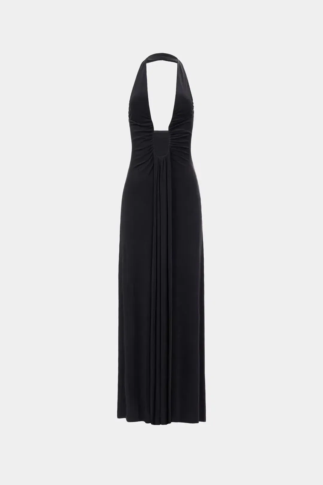Misha The Jennifer Cupro Maxi Dress in Black Size M/AU10 for rent on The Volte - main image