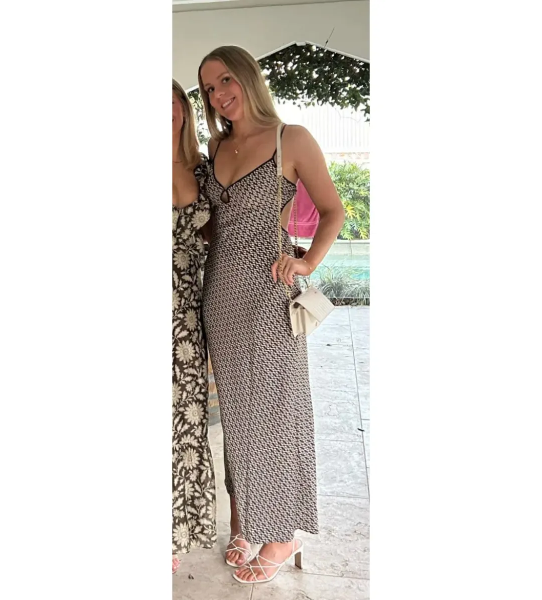 Bec & Bridge Cedar City Maxi Dress Aztec Print Size 8 for rent on The Volte - main image