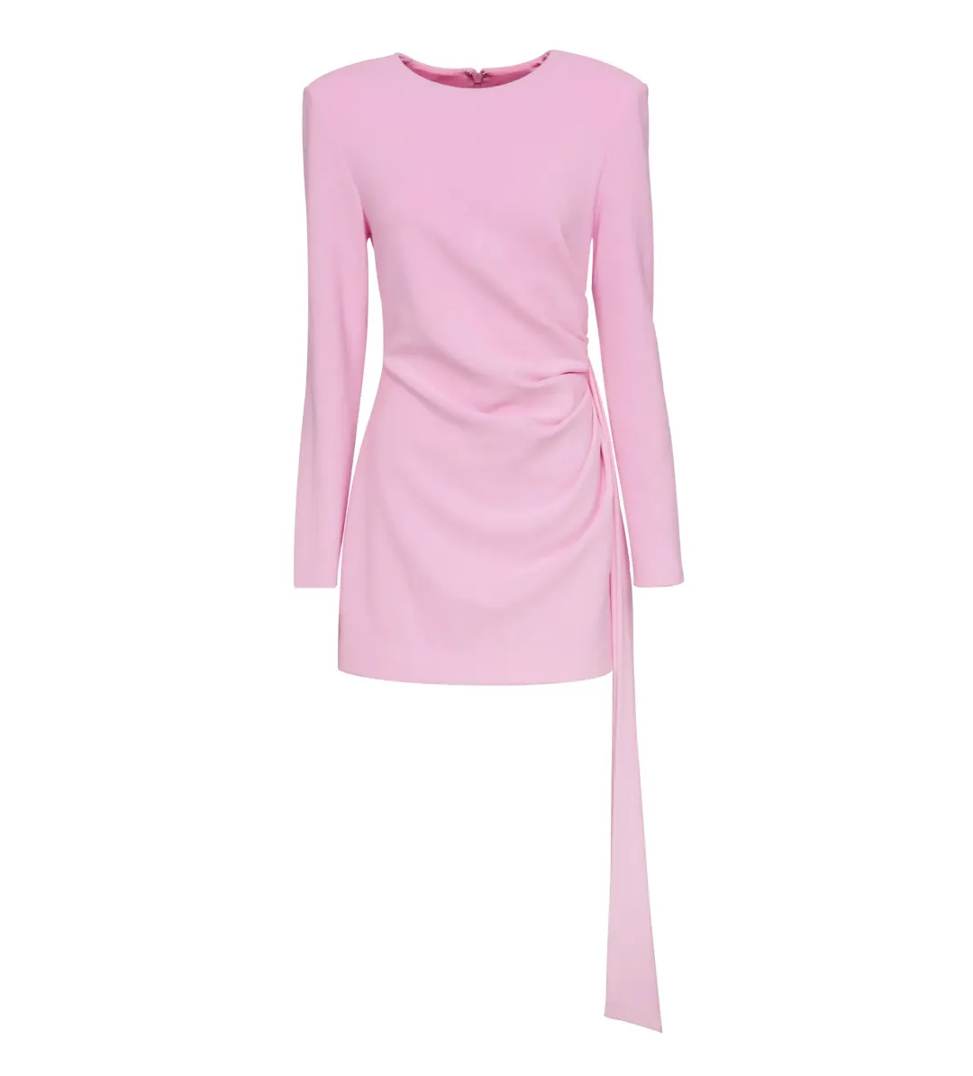 Mossman Sense of Mystery Draped Mini Dress Pink Size 12 for rent on The Volte - main image