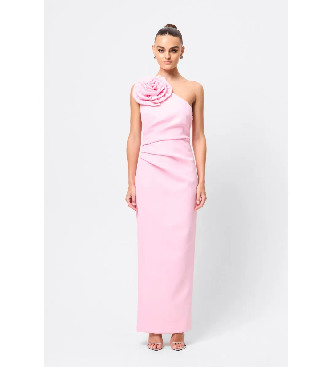Mossman Dreamstate Maxi Dress Pink Size 14 for rent on The Volte - main image