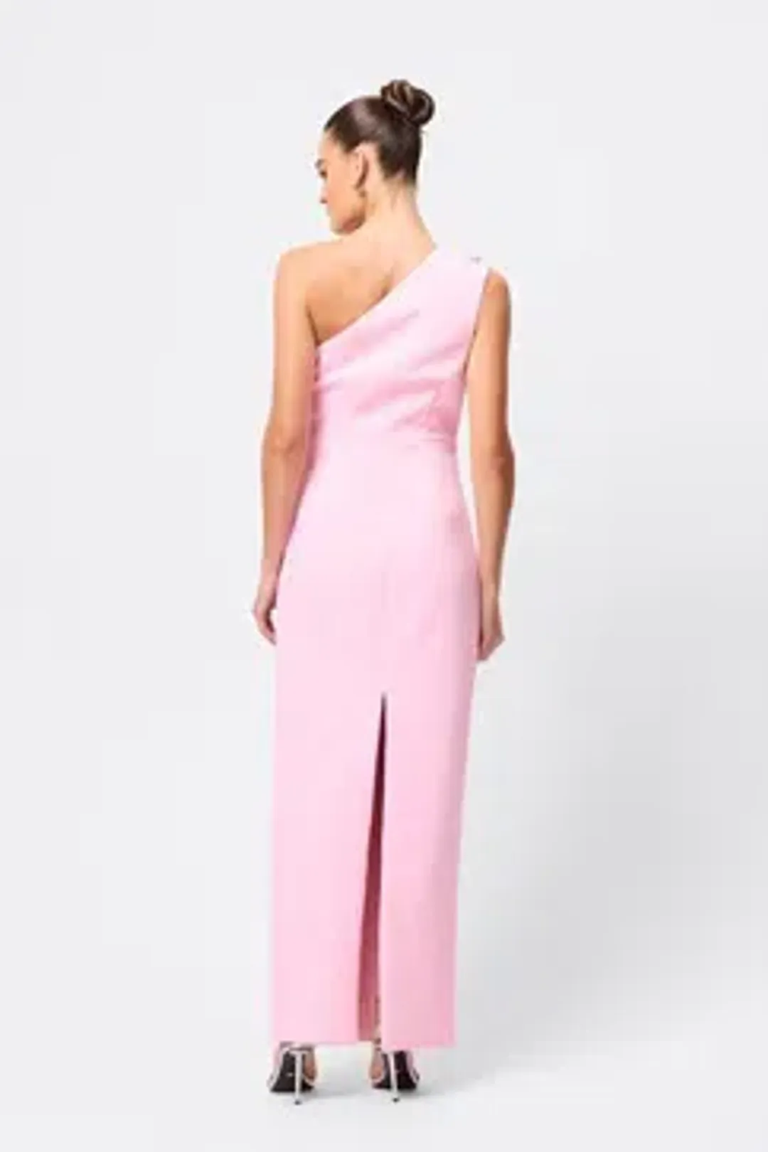 MOSSMAN DREAMSTATE MAXI DRESS / PINK / SIZE 14 for rent on The Volte - main image