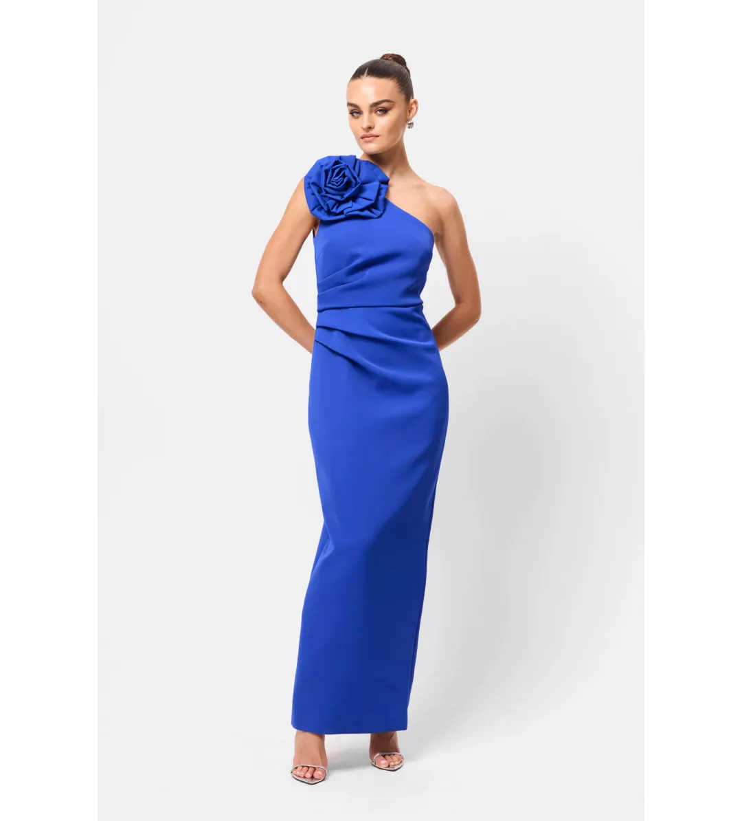 Mossman Dreamstate Maxi Dress Cobalt Blue Size 14 for rent on The Volte - main image