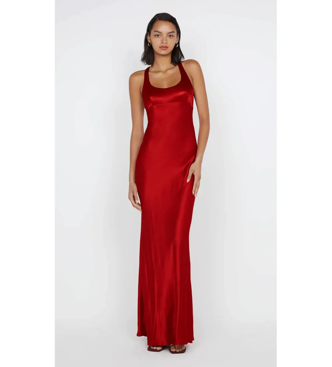 Bec and Bridge Maxina Crossover Dress in Rouge Size AU6 for rent on The Volte - main image