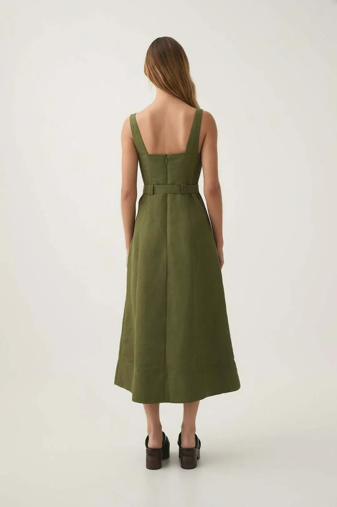 Aje Axle Utility Midi Dress 10 for rent on The Volte - main image